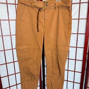 Casual Cargo Pants in Warm Brown
